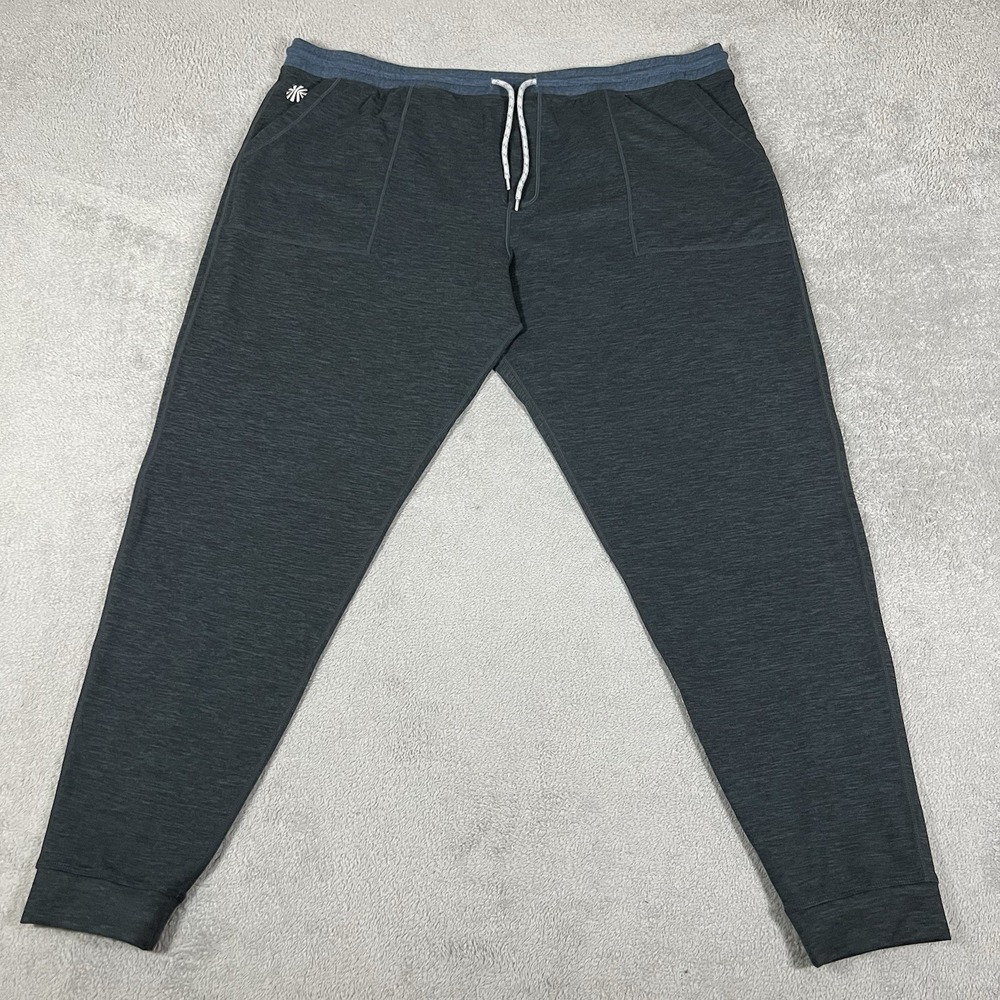 Marine Layer Weekend Sport Joggers Pants Mens 3XL Gray Performance Stretch Gym